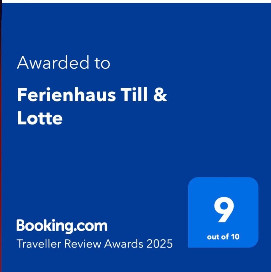 Ferienhaus Till & Lotte 보르게렌데레트비슈 외부 사진